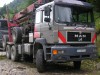 Nákladný automobil MAN 6x6 na prevoz guľatiny