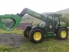 John Deere 3400 teleskopický manipulátor + drapák a lyžica