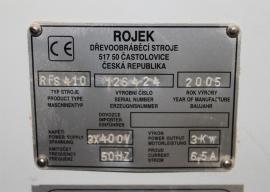 Srovnávací fréza (hoblovka) - Rojek RFS 410