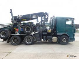 Prodám DAF XF 510PS 6x4 Lesovůz, dlouhé dřevo