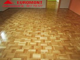 Brúsenie drevených parkiet a montáž parkiet