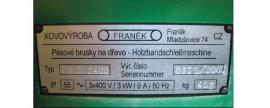 HOUFEK BP 3000 a Franěk PBVN 2400