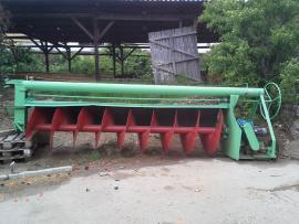 Peletovacia linka - prihrňovač pilín