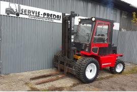 DESTA 35 TXK, volný zdvih 5m , bočný posuv, plne predne pneu, TOP stav