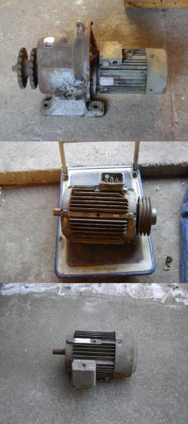 Elektromotory na štiepačku dreva + teleskopická stolička
