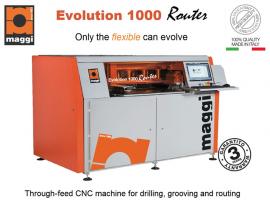 NOVÝ MODEL CNC centrum Maggi Boring Evolution 1000 Router