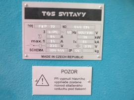 Štvorstranna profilovacia fréza