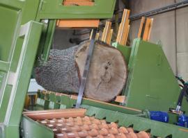 Pásová Linka na pořez kulatiny TP 1510 Více zde: http://www.drevoobr