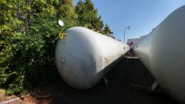 Tlaková nádoba 34000 l, tlaková nádrž, expanzní, ocelová-železná nádrž