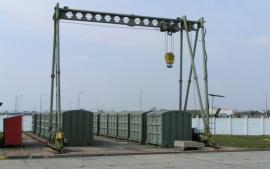 Kozový jeřáb nosnost 10 000 kg - (portálový jeřáb-žeriav)