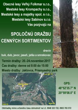 Dražba dreva