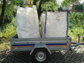 Vaky,žoky,big bagy 1m/3 na štípané dřevo,piliny,štěpku,pelety