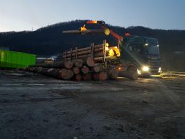 Smreková guľatina