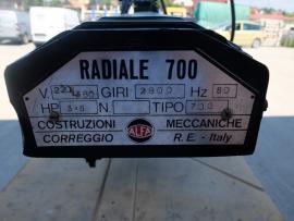 Radiálna skracovacia píla ALFA Radiale 700 motor 2,5kW