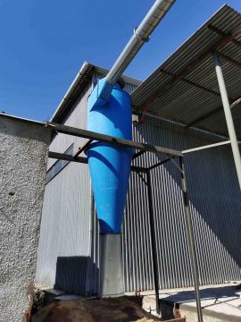 Cyklónový odlučovač s ventilátorom ELBH - ako nový