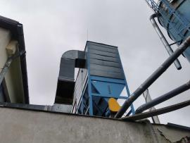 Odsávanie centrálne ELBH 33.000m3/hod. 3 ventilátory rekuperácia