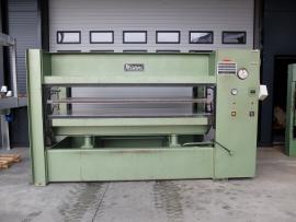 Dyhovací lis MANNI 2500x1300mm 2-plošný vodné ohrievanie