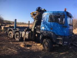 LESOVOZ MAN TGA 33.480 6x6 s HR Loglift 265 ZT 1.Majitel