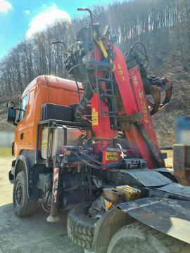 Predám súpravu na prepravu dreva Scania R420 6x6