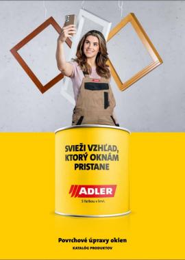 ADLER katalóg Povrchová úprava okien