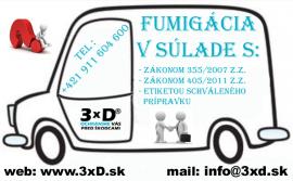 FUMIGÁCIE SR - ČR