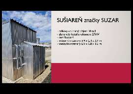 Sušiareň dreva, reziva, paliet - značky SUZAR.