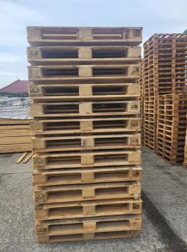 PALETY 1200X800 mm hrubé použité ippc