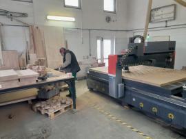 CNC obrábanie dreva - frézovanie a rezanie laserom