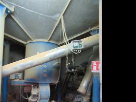 150 m3 silo s filtrační jednotku