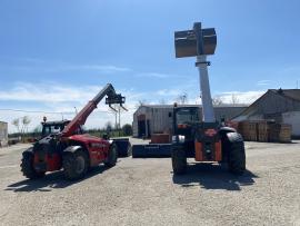 Predám teleskopické nakladače Bobcat a Massey