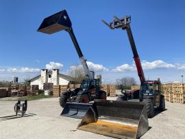 Predám teleskopické nakladače Bobcat a Massey