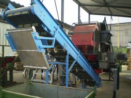 Výkonný drvič na palety a drevený odpad CASTULIK ARIES240/900_67kW