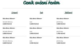 Velkoobjemové sušení řeziva od 85-100m3