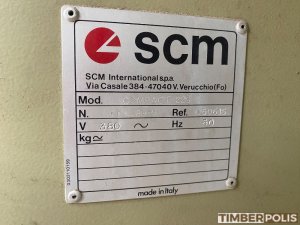 Čtyřstranná profilovací frézka SCM Compact 22 + Odsávaní