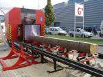 Dvoukotoučová úhlová pila StrojCAD DKP6 |  Pilařská technika | Dřevoobráběcí stroje | StrojCAD s.r.o.