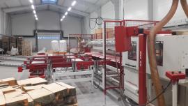 Zkracovací pila - optimalizační Störi-Mantel UKS 850 OPTIM | Pilařská technika | Dřevoobráběcí stroje | Metrie s.r.o.