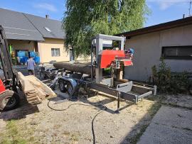 Kmenová pásová pila TP-600 mobilní , | Pilařská technika | Dřevoobráběcí stroje | Drekos Made s.r.o