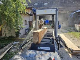 Kmenová pásová pila TP-600 mobilní , | Pilařská technika | Dřevoobráběcí stroje | Drekos Made s.r.o