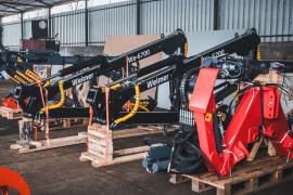 Hydraulická ruka ForsMW a Weimer | Lesnická technika | Dřevoobráběcí stroje | ScandiForest, s.r.o.