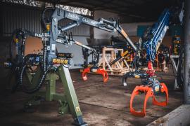 Hydraulická ruka ForsMW a Weimer | Lesnická technika | Dřevoobráběcí stroje | ScandiForest, s.r.o.