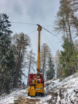 Lesní lanovka KOLLER K602 | Lesnická technika | Dřevoobráběcí stroje | KOMITrade s.r.o.