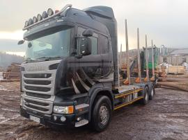 Lesovůz Scania R450 |  Přepravní a manipulační technika | Dřevoobráběcí stroje | Tartak Drewbud
