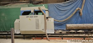 Dvoukotoučová úhlová pila Dekos made s.r.o. PP-550 |  Pilařská technika | Dřevoobráběcí stroje | Drekos Made s.r.o