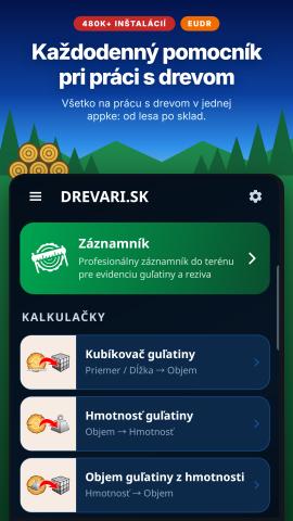 Mobilná aplikácia DREVARI: z lesa do kancelárie aj k odberateľovi bez jediného papiera