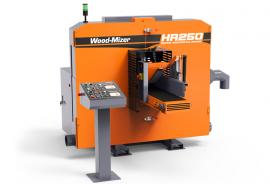Wood-Mizer uvádí inovační vodorovnou rozmítací pilu se dvěma pásy HR250