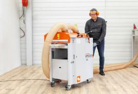 Wood-Mizer představuje tvarovačku/srovnávačku/rozmítací pilu MP220