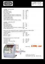 Štvorstranná frézka - hobľovacia SICAR |  Stolárska technika | Drevoobrábacie stroje | CENTROGLOB, s.r.o.