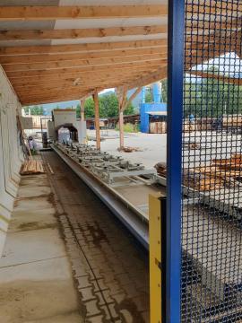 Úhlová kotoučová pila Dekos made s.r.o. PP-550 |  Pilařská technika | Dřevoobráběcí stroje | Drekos Made s.r.o