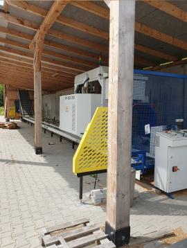 Úhlová kotoučová pila Dekos made s.r.o. PP-550 |  Pilařská technika | Dřevoobráběcí stroje | Drekos Made s.r.o