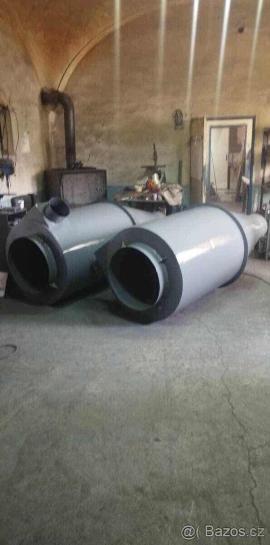 Odsávací zařízení Cyklonový odlučovač pílin  |  Sušárny, vzduchotechnika | Dřevoobráběcí stroje | Juraj polovka šneky výroba 